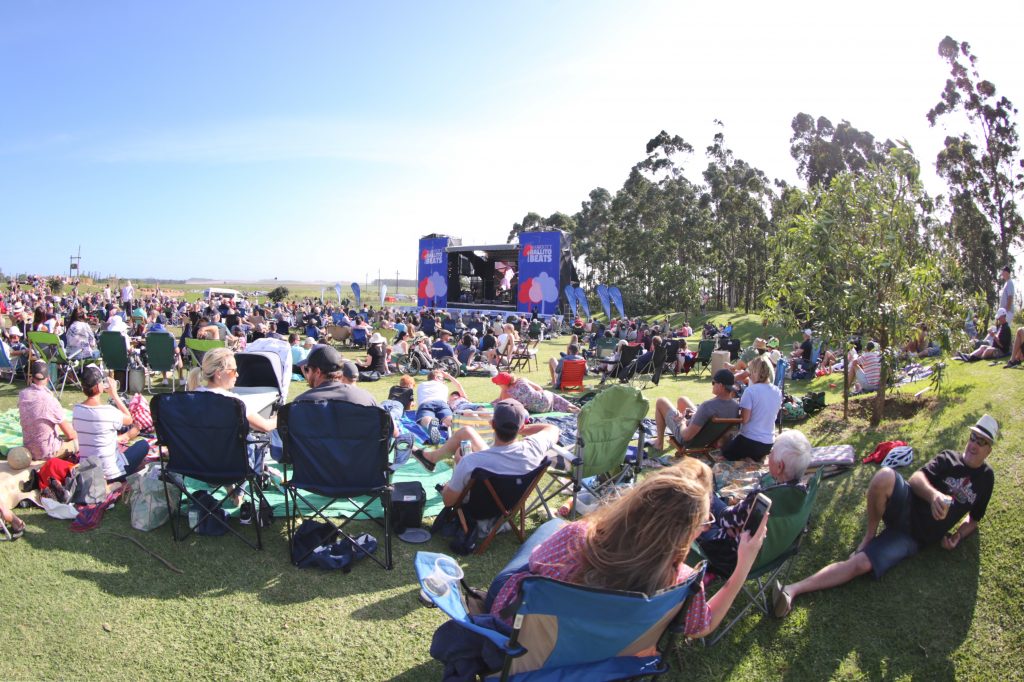 Sugar Rush Park looking beautiful with the crowds for Marriott Ballito Beats Concert Photo: Timothy Lubbe
